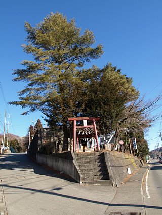 石割山登り口