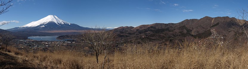 高指山山頂から西方