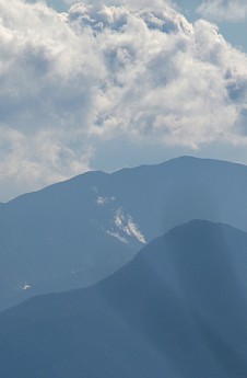 大涌谷の噴煙