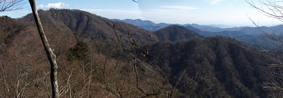 菰釣山～大栂