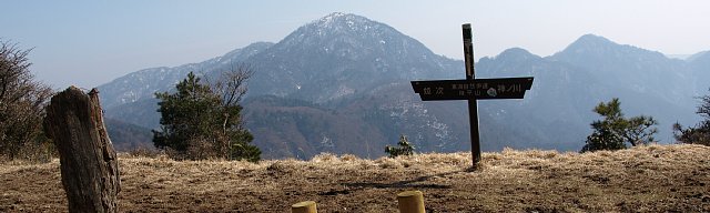 袖平山から南