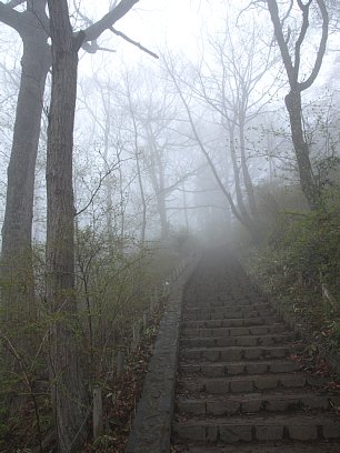 最後の登り