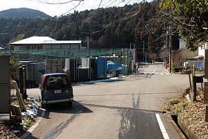 谷山林道終点