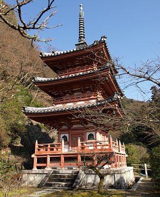 三室戸寺三重塔