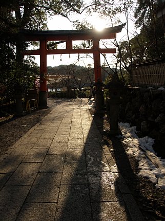 宇治神社の鳥居