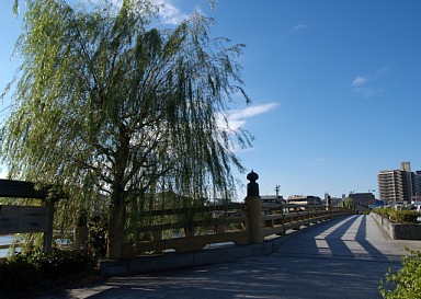 宇治橋歩道