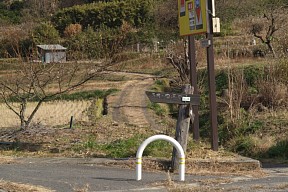 迂回コースの分岐