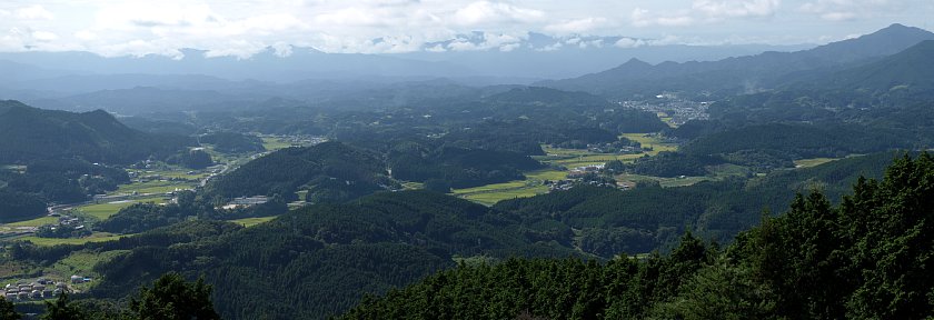 鳥見山公園からの展望