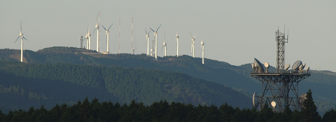 新青山高原風力発電所