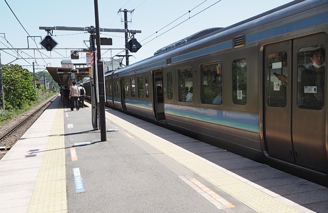 藤野駅ホーム