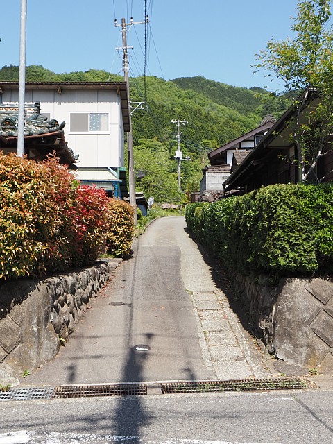 石老山コース入口