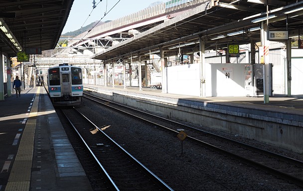 相模湖駅ホーム