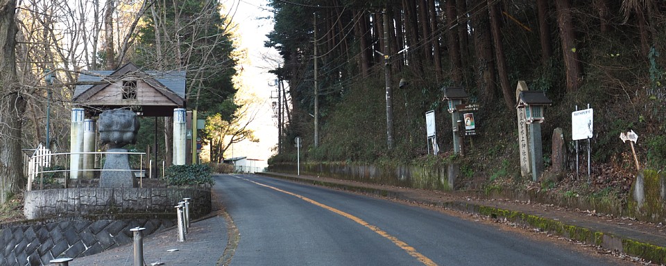 嵐山登山口