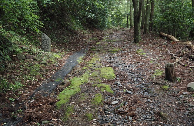 宇津峠越えの道