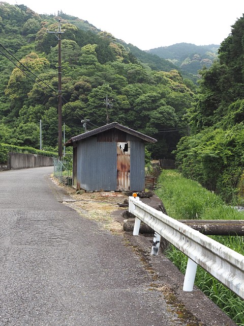 谷の道
