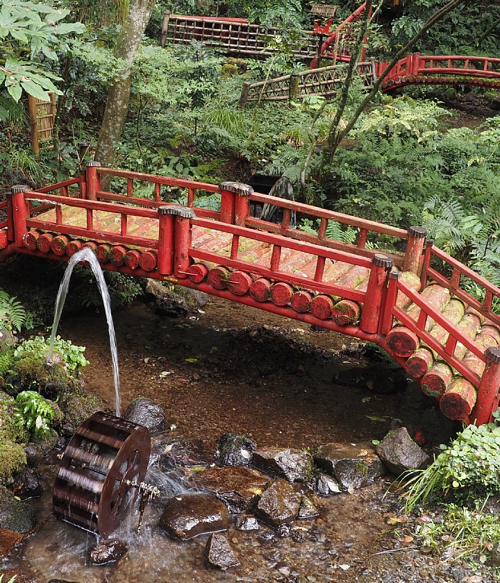 水車と紅橋