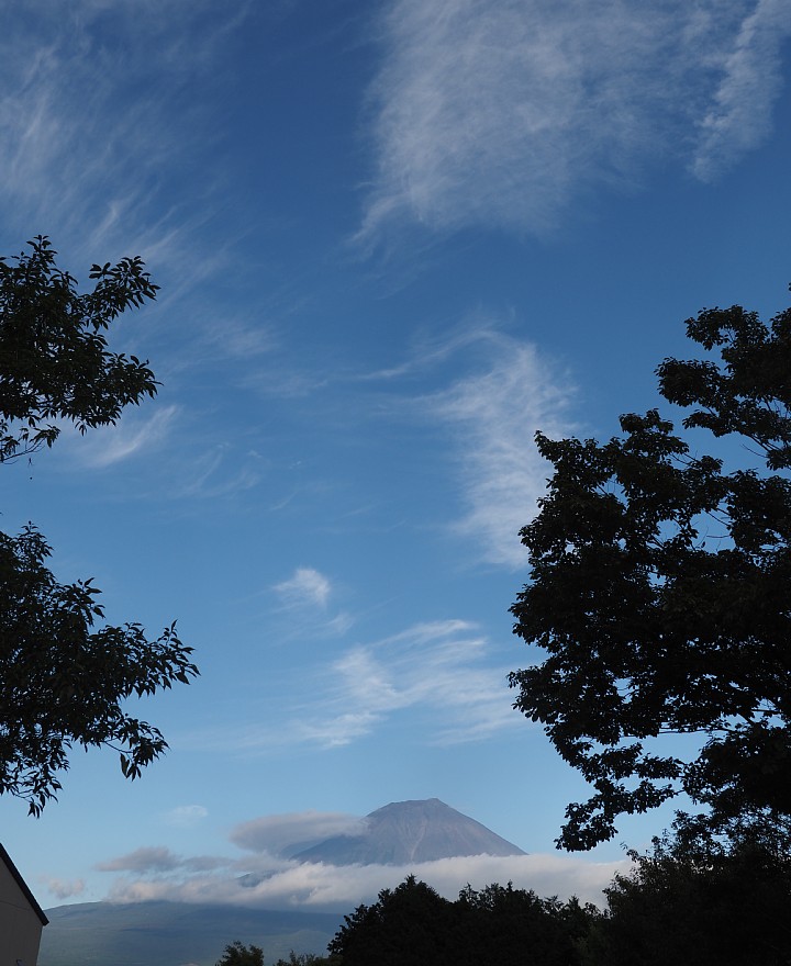 富士西麓の空