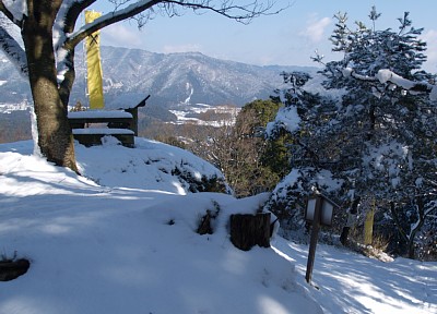 松尾山から関ヶ原