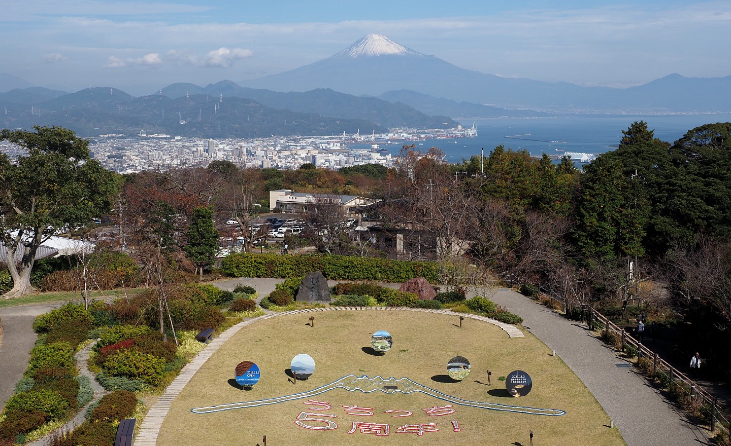 夢テラスから見る富士山