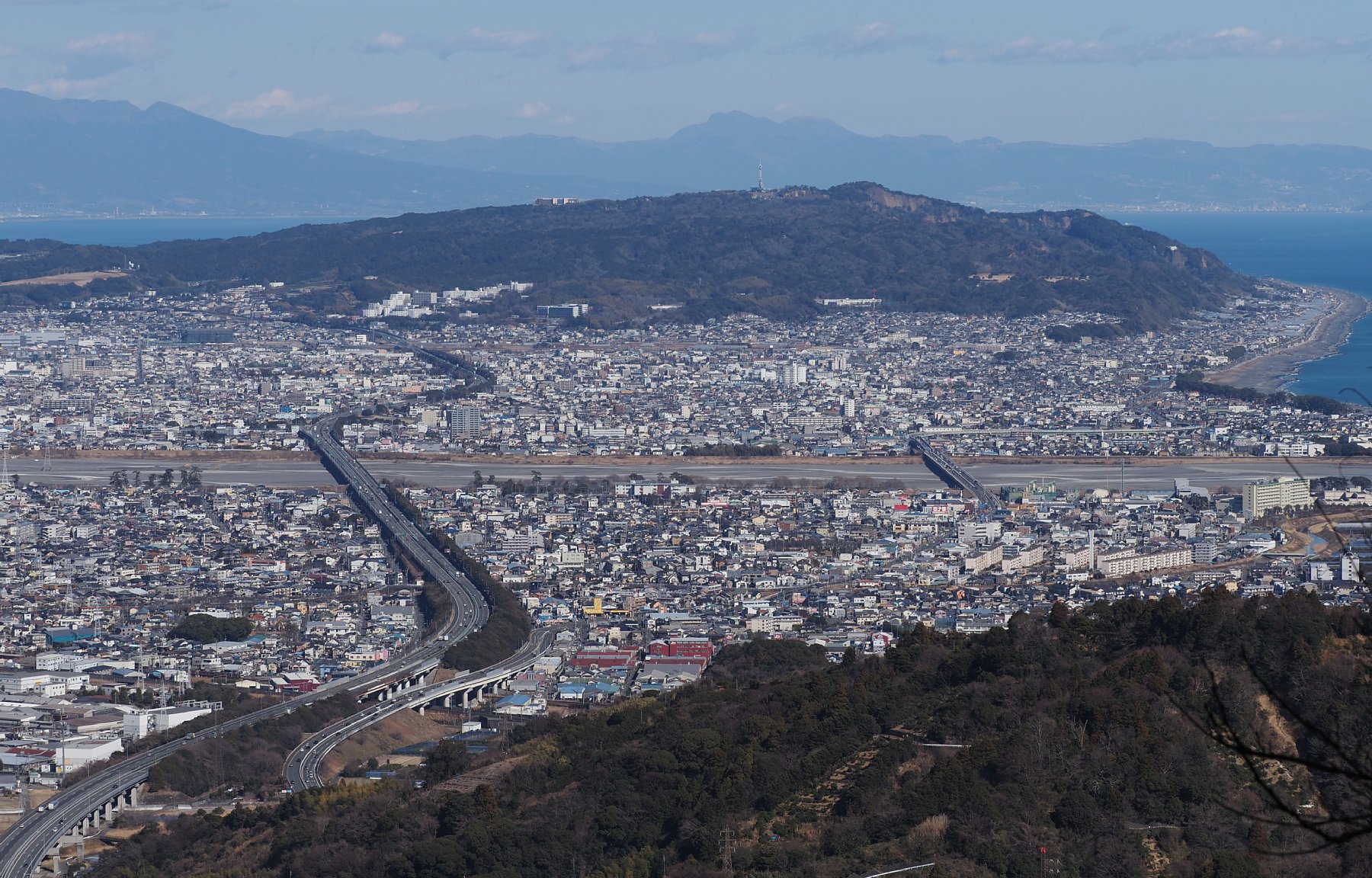 家康ベンチより日本平
