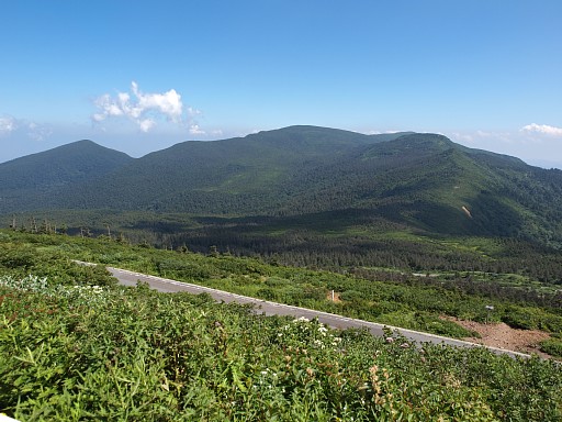 刈田岳より屏風岳