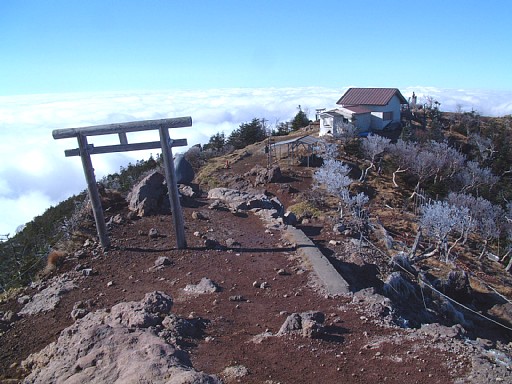 男体山山頂