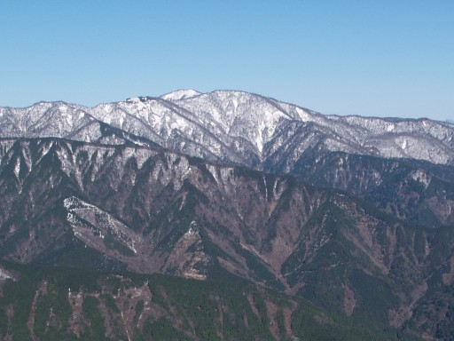 大山より丹沢山