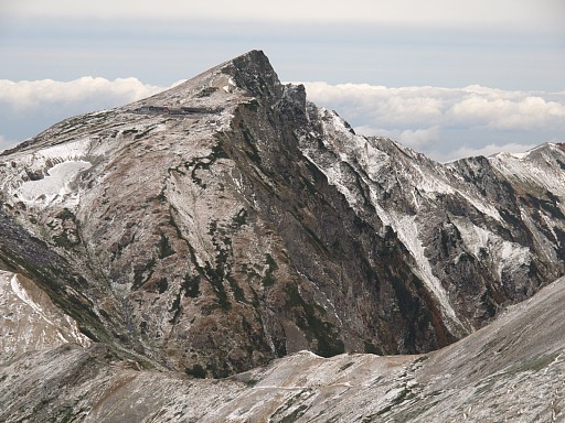 白馬鑓ヶ岳より白馬岳