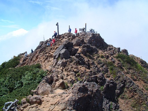 赤岳山頂