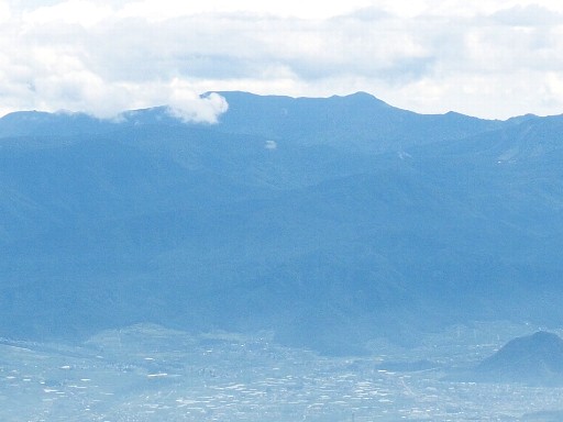 五地蔵山より岩菅山