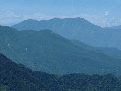 甲斐駒ヶ岳より戸倉山