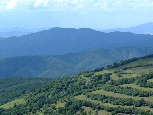 入笠山より守屋山