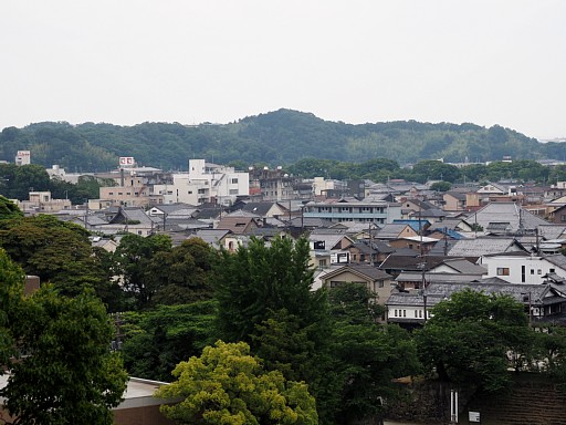 彦根城より雨壺山