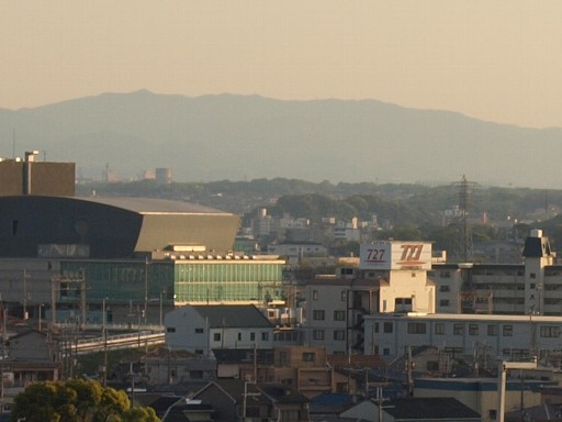 柏原市より葛城山