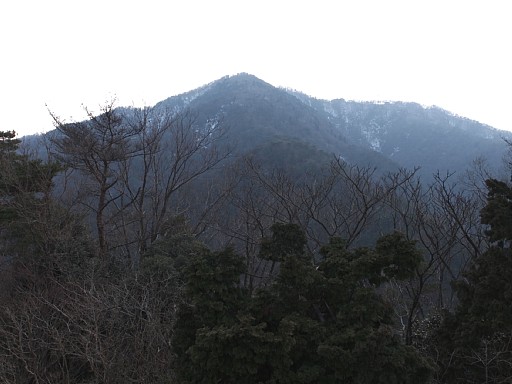 大師山より来日岳