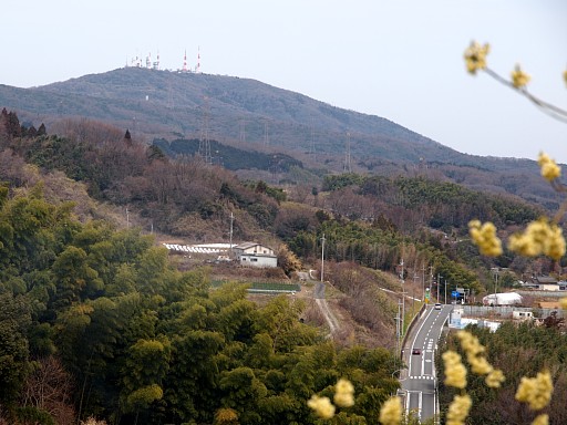 久安寺より見る生駒山