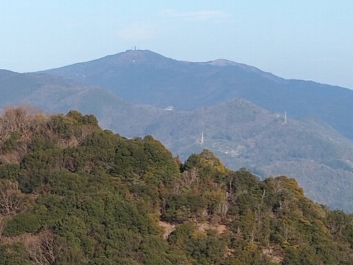 雲雀山付近より生石ヶ峰