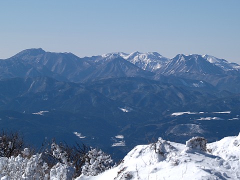 由布岳より久住山