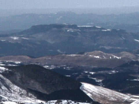 中岳より万年山