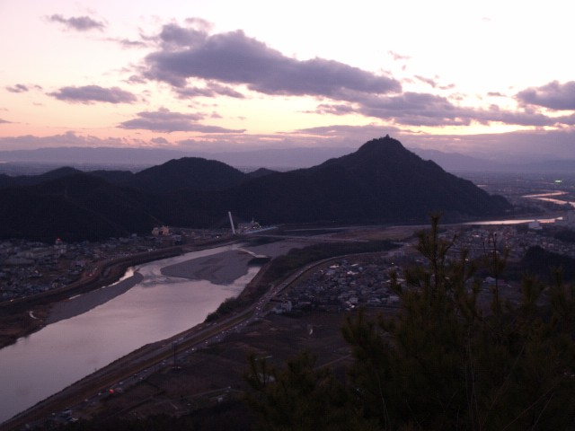 長良川と金華山