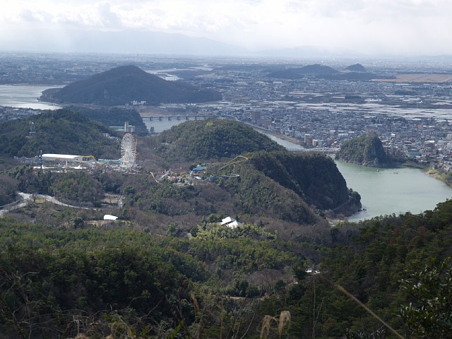 木曽川と犬山遊園